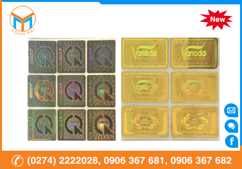 Nhãn Decal Xi Bóng - Phản Quang
