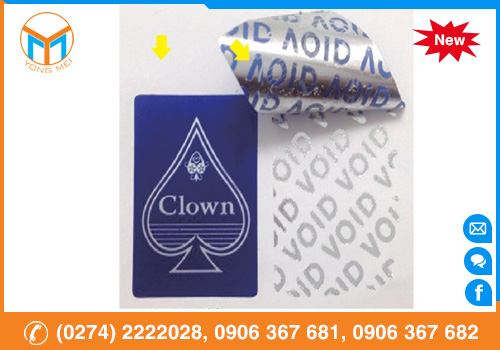 Tem Decal Bảo Hành